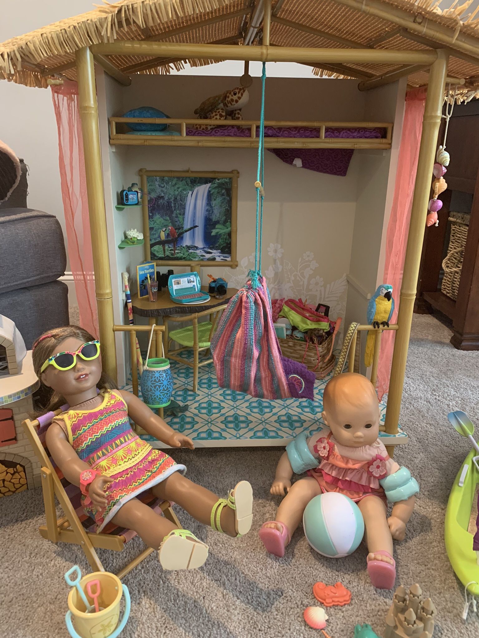 American Girl Lea Hut Multi Set