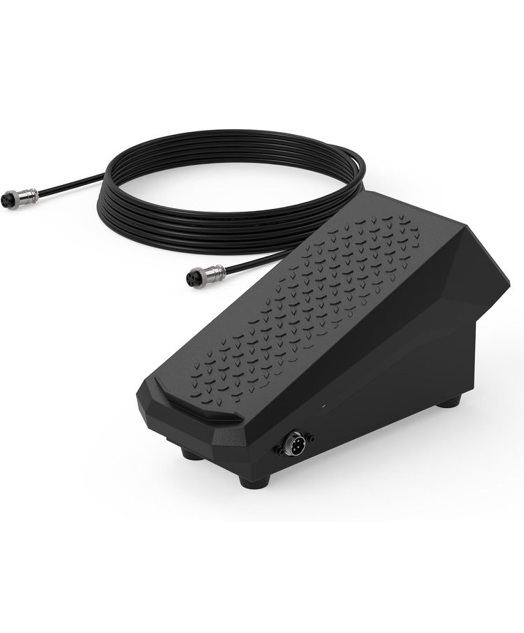 YESWELDER TIG Welding Foot Pedal Amp Control Pedal, Compatible with TIG-200P ACDC TIG-205P YWT-200DC and other machines with 5-pin torch control