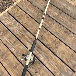 Penn 209 level wind fishing reel and eagle claw ozark snaggler oes 404h rod  
