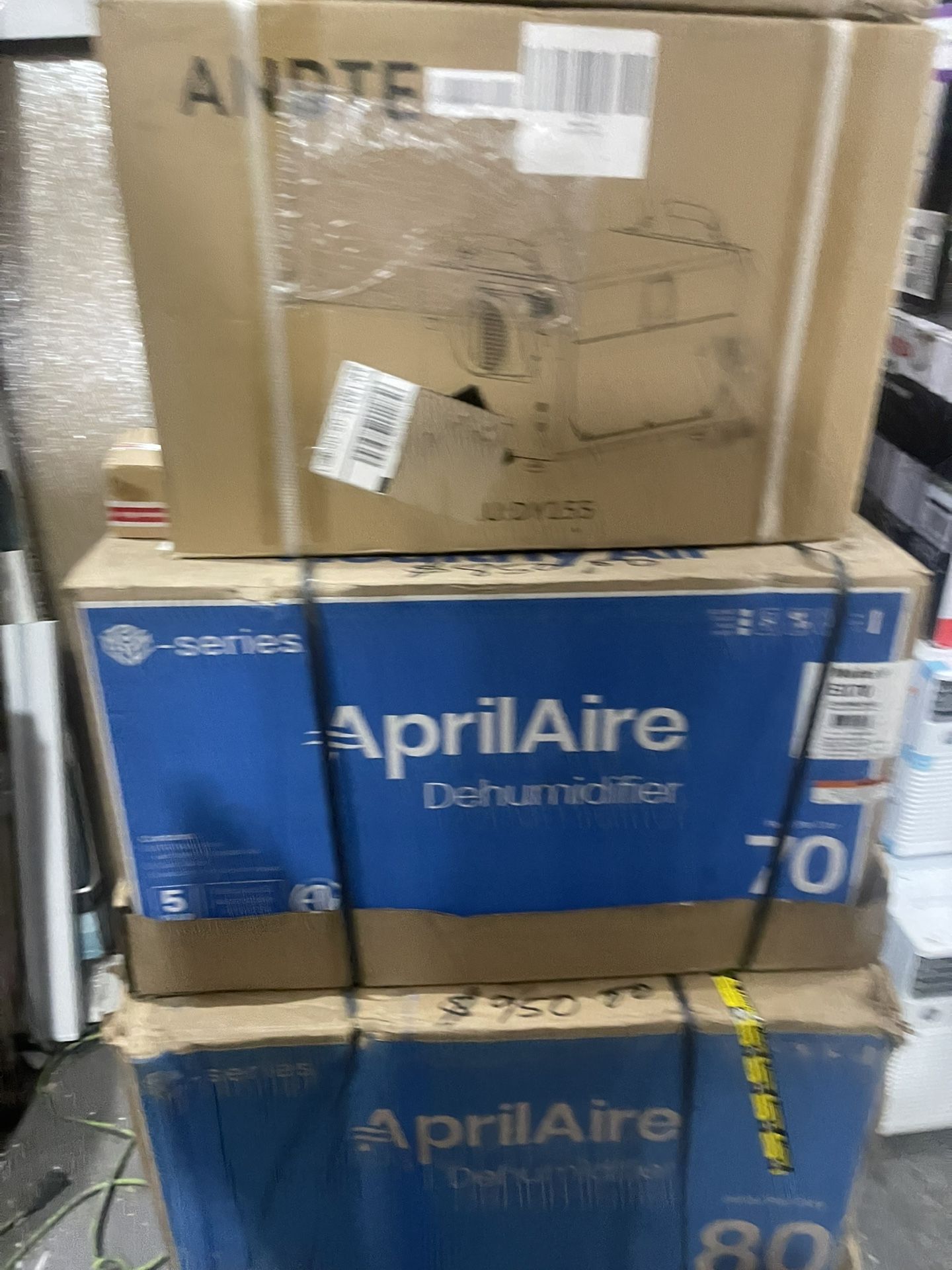 AprilAire E080 80pt. 4400 sq. ft. Bucketless Dehumidifier in. Gray for Whole House, Basement, Crawlspace, ENERGY STAR $1,549.99 (26)