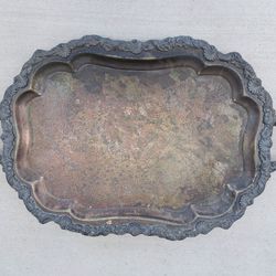 Platter Shetfield Silver Company
