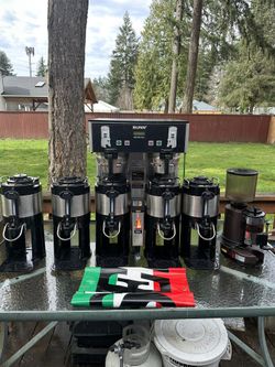 Coffee Stand Equipment Ready For Business
