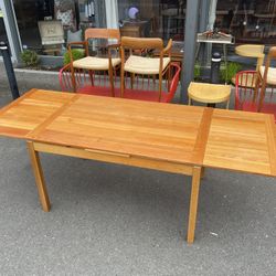Danish Modern Expanding Dining Table - *SOLD*