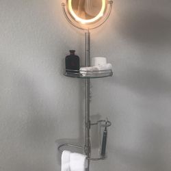 NEW Magnified  X5  Mirror Makeup Health Shewing Stand 