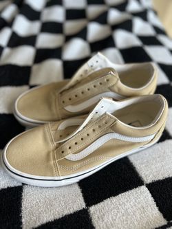 NEVER WORN VANS SHOES (women’s size: 8.5)