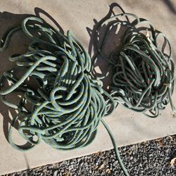 climbing rope mountaineering bluewater 1/2 inch used