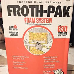 FROTH-PAK FOAM SYSTEM UP TO 630 FEET 1" THICK