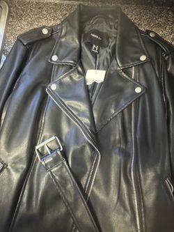 Women’s Biker Jacket- NEW w/tags size OX