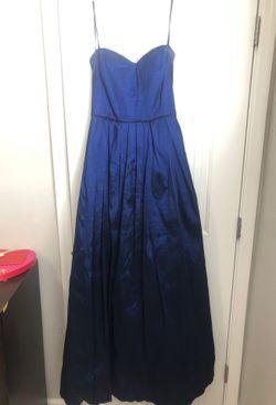 Large - extra large charcoal blue dress with pockets