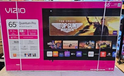 65 Tv $55 Down On Financing For Delivery Six Month Warranty 65 Vizio quantum pro smart 4K HGTV