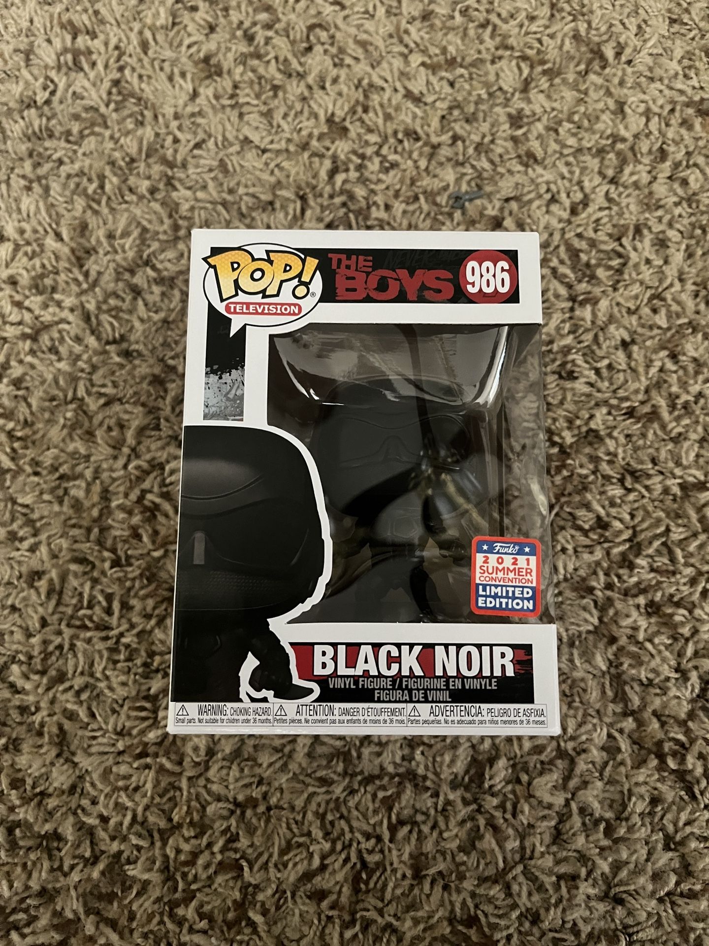 Black Noir The Boys Funko Pop