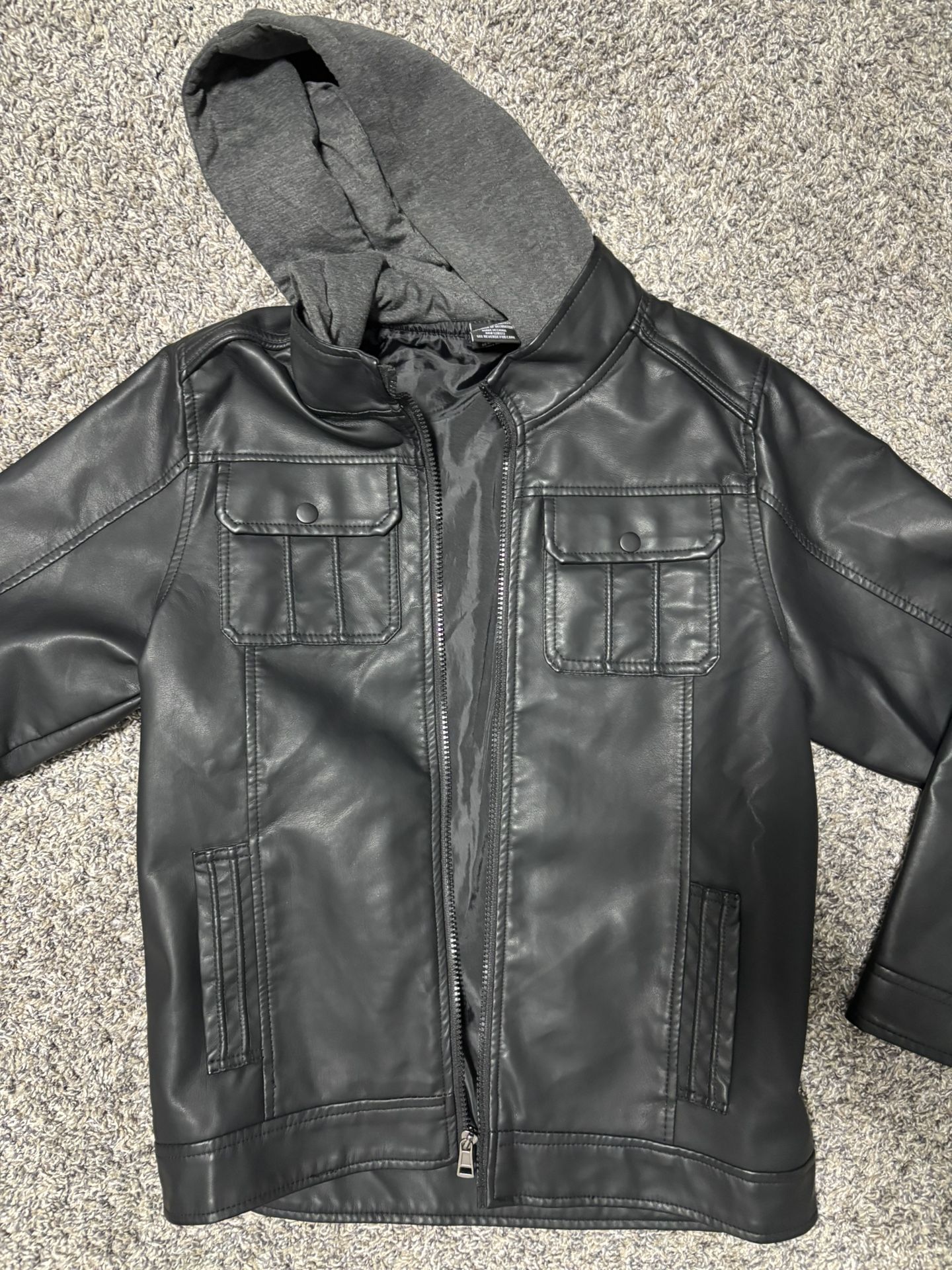 Big Boys Leather Jacket
