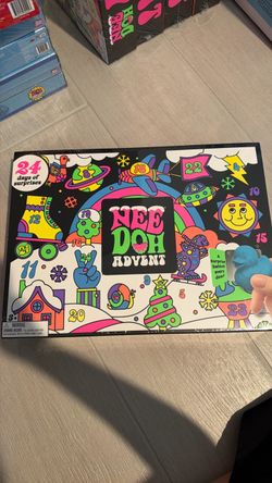 Schylling NeeDoh Advent Calendar – 24 Days of Sensory Squish Surprises