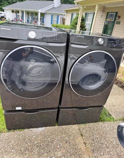 Washer and dryer