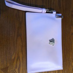 Versace Leather Clutch - Pink