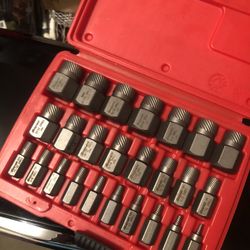 Snap On  Screw Extractor Set  REX25B 25pc.
