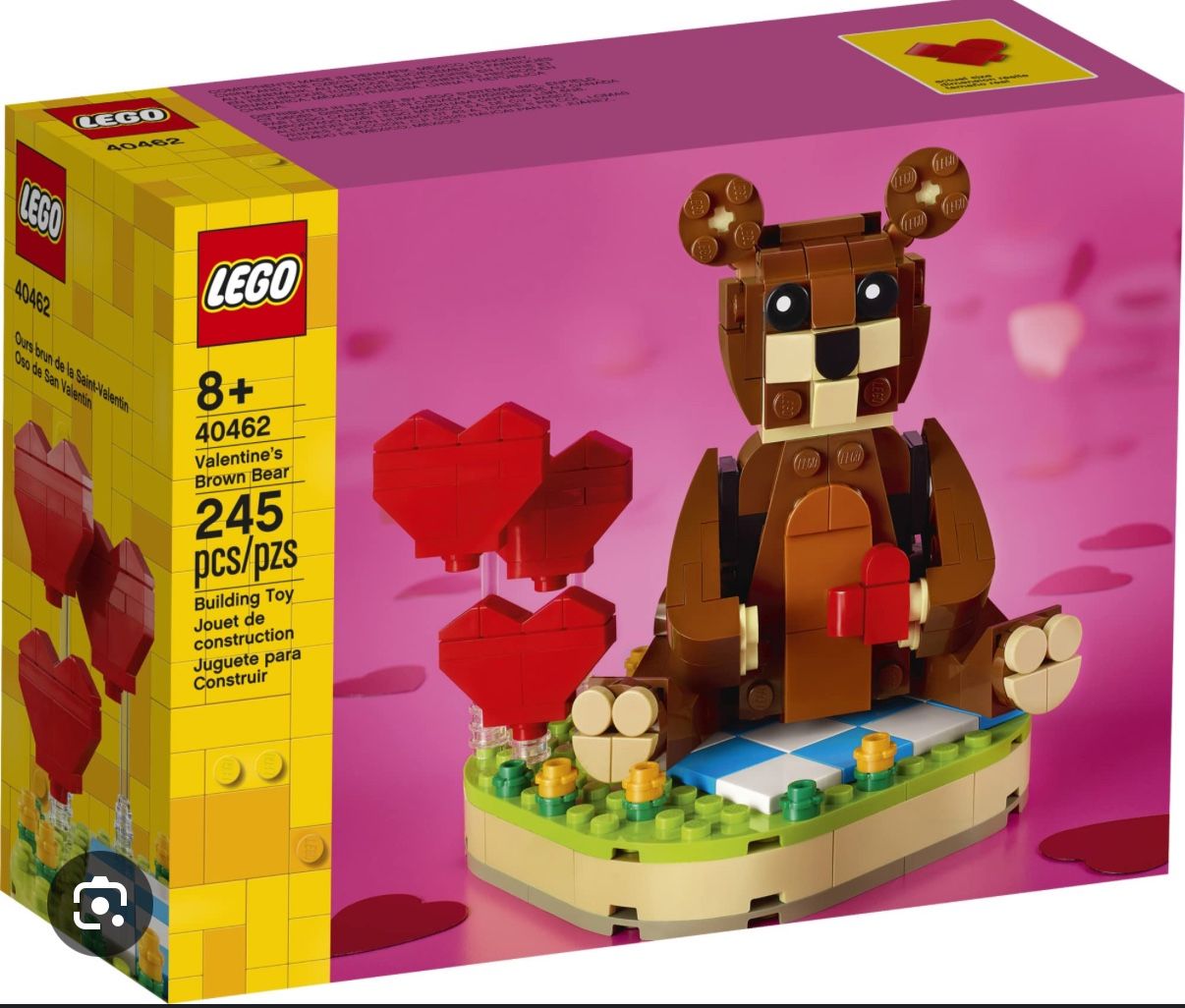 Lego Set 40462 Valentines Brown Bear