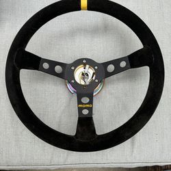 Momo Mod 07 Steering Wheel With NRG Hub