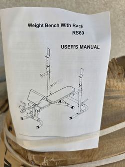 Weight Bench with Rack