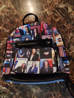 Kamala Harris Magazine Cover Collage Backpack
