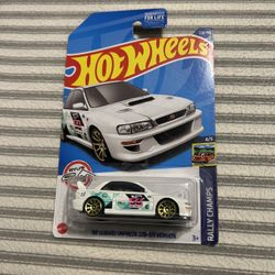 Hot wheels 1/64 scale 1998 Subaru Impreza 22B STI version  Treasure Hunt 