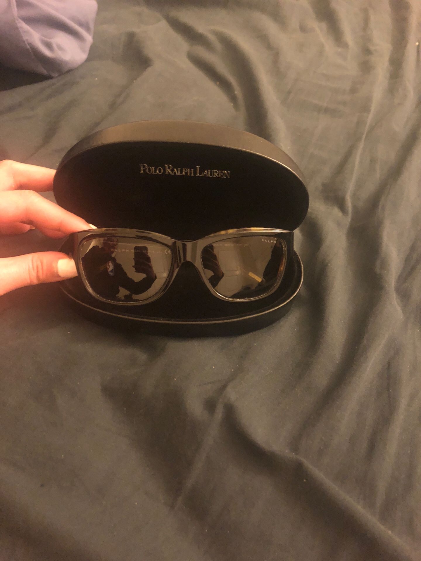 Polo Ralph Lauren brown sunglasses