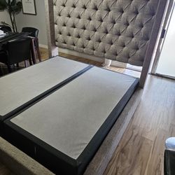 Cama Cal King Buenas Condiciónes Ashley