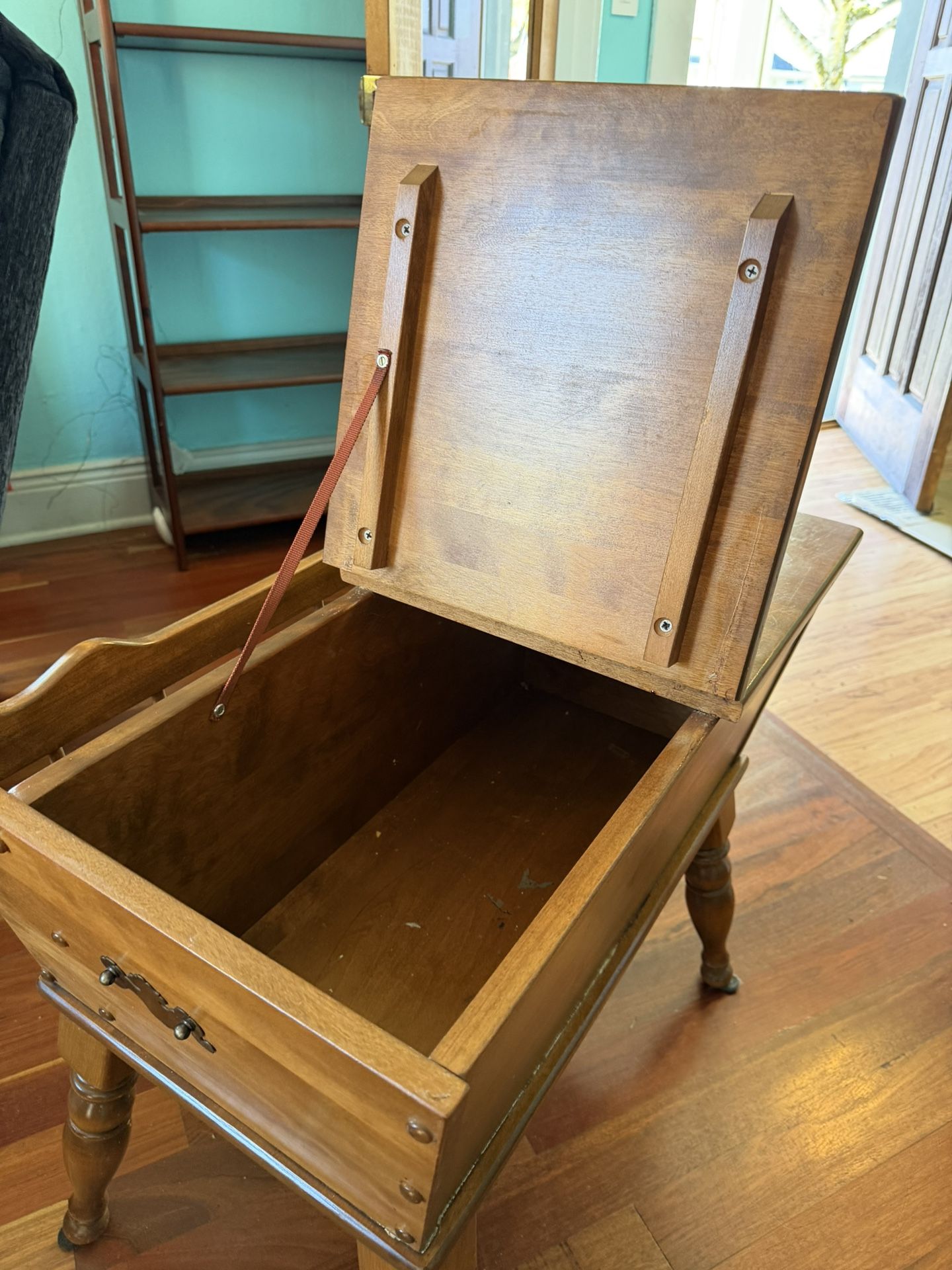 Wood End Table