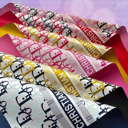 Multi Color Designer Floral Bouquet Wrapping Paper