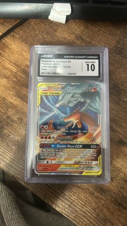 Pokemon Cgc 10 Reshiram & Charizard