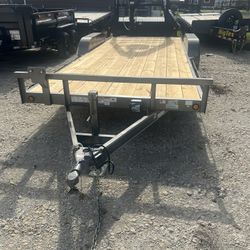 20’ East Texas Car Hauler Flatbed Trailer Total Down $390