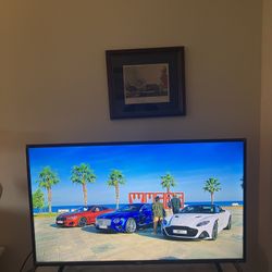 43” LED SMART TV: High-End Ultrathin TCL ROKU TV - LIKE NEW with Remote