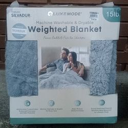 15 Lb Weighted Blanket New Never Used In Box Gray