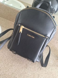 Calvin Klein black backpack
