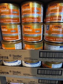 Similac 360 sensitive 7oz cans sell or trade for Enfamil 12 oz cans