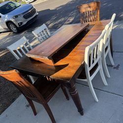 Dining table With 6 Chairs
