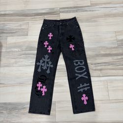Chrome Heart Jeans, Size 32.brand New, Ships Same Day 