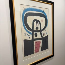 Joan Miro Equinox Signed Lithograph Facsimile 19 of 500