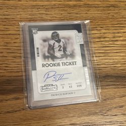 Signed Patrick Surtain II Football Card