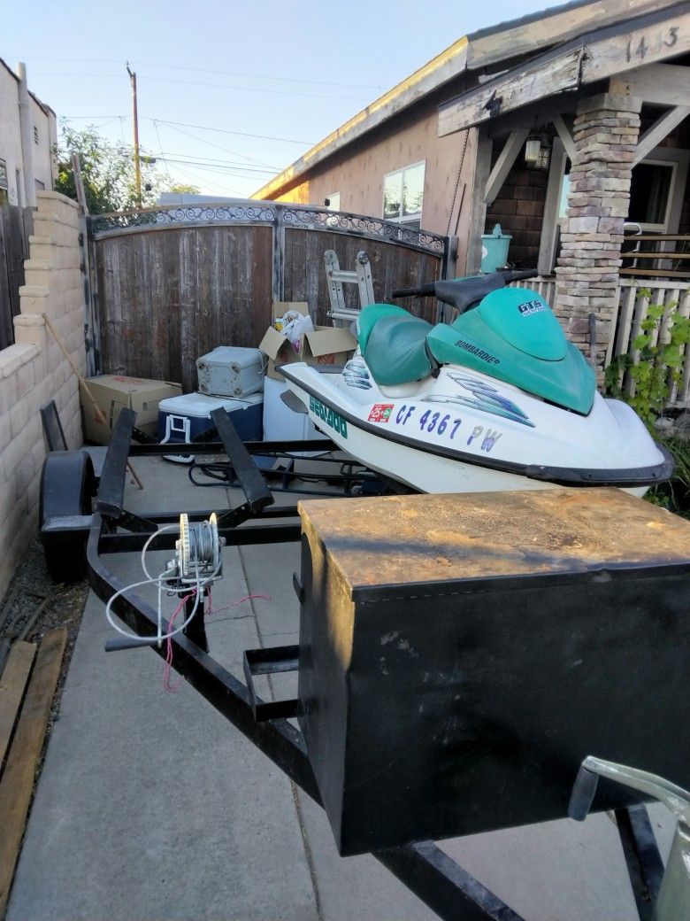 2001 Sea Doo And Trailer