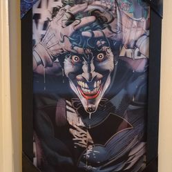 DC Pop Creations 3D Framed Batman/Joker Wall Art