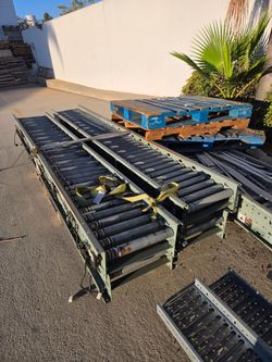 Hystol powered conveyors section