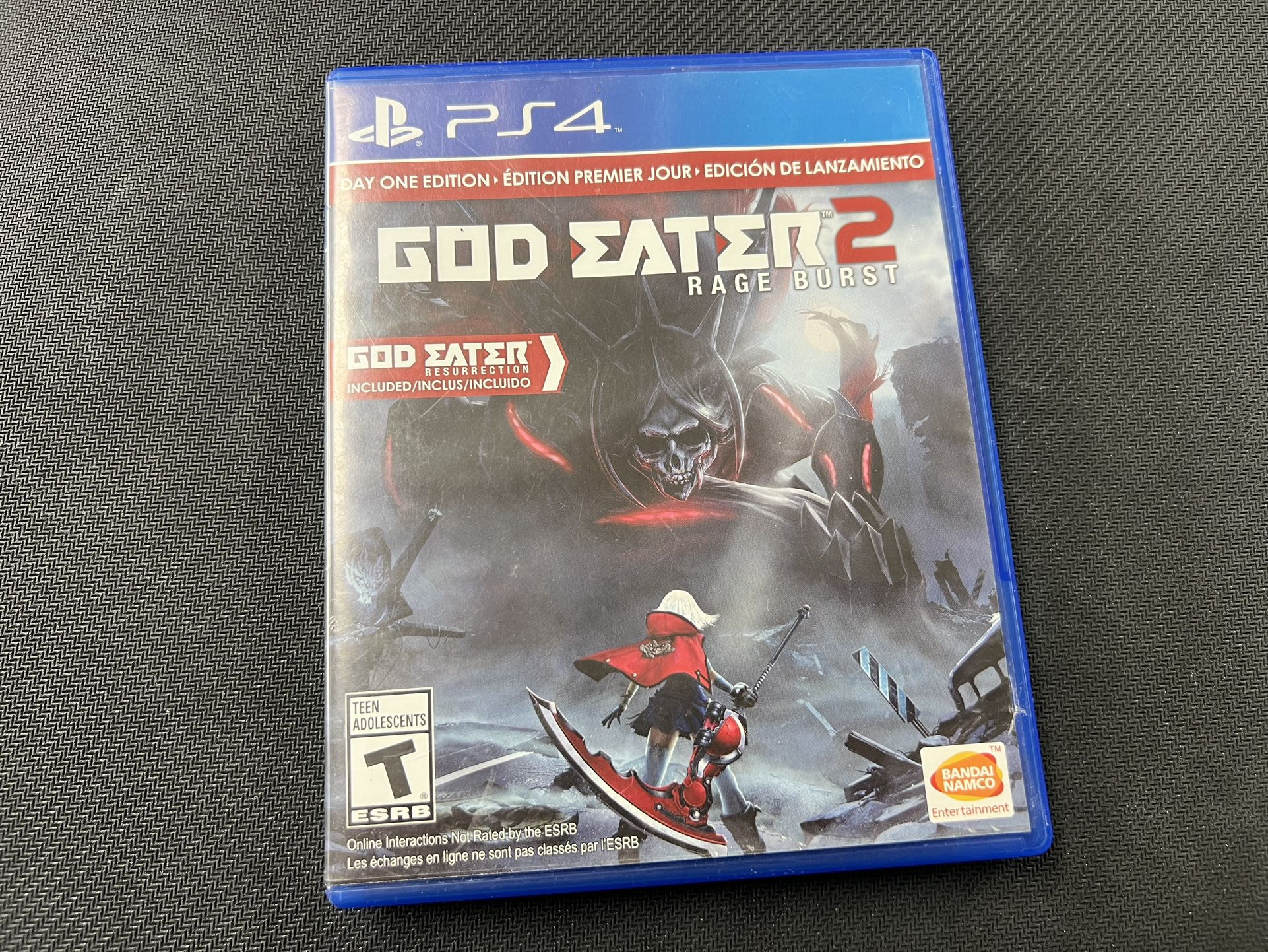 God Eater 2 Rage Burst (Sony PlayStation 4, 2016)