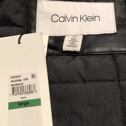 Leather Jacket Calvin Klein 