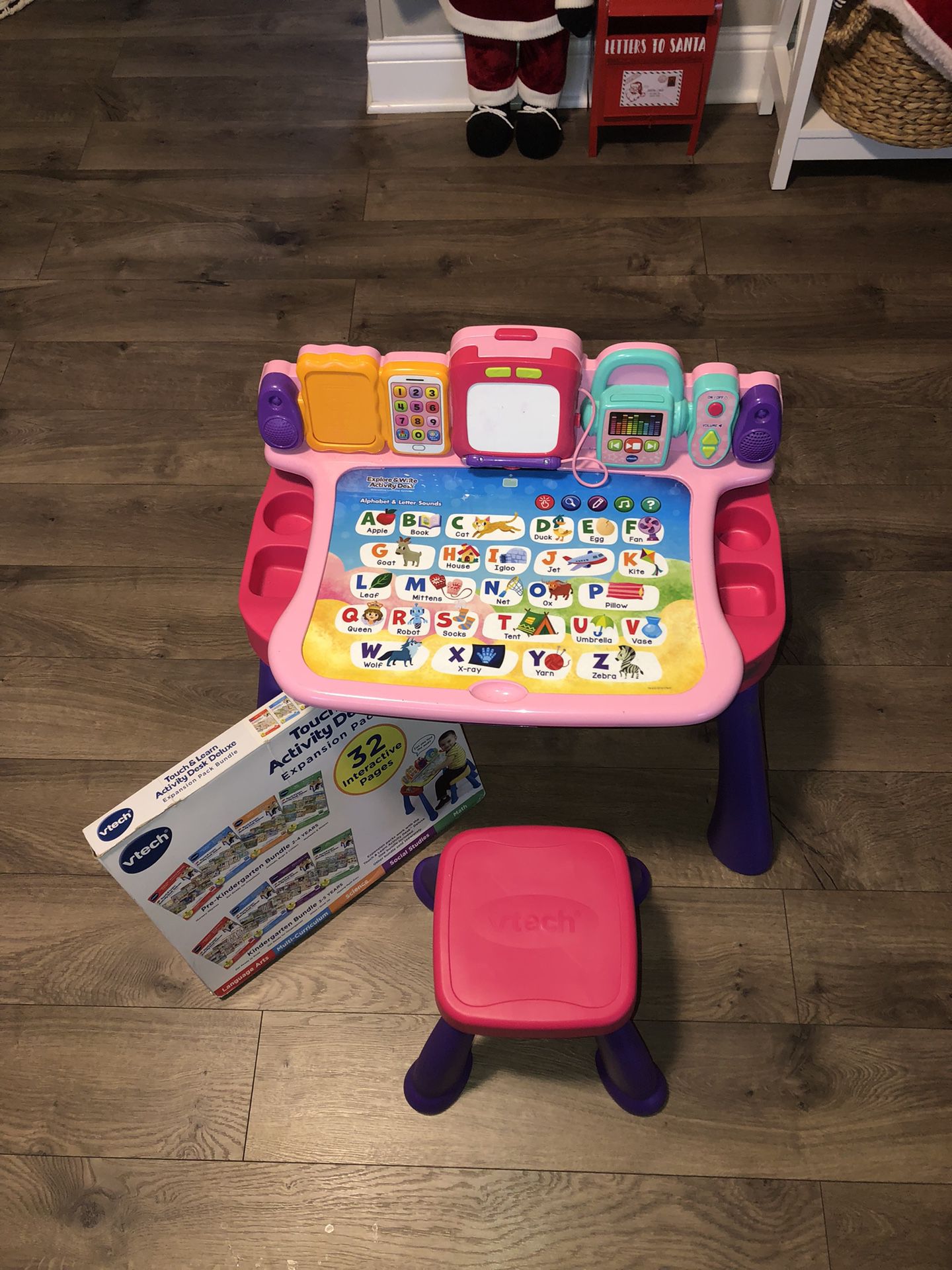 Vtech Activity Desk For Kids Learning With Expansion Pack