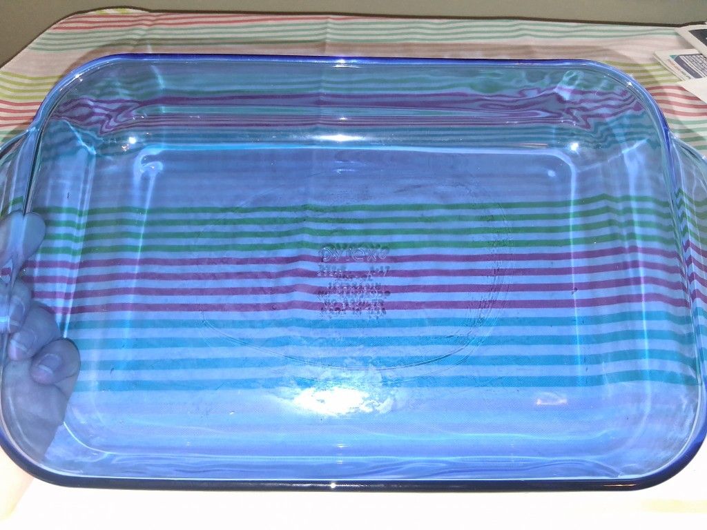Vintage Blue Pyrex