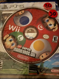 New Super Mario bros wii