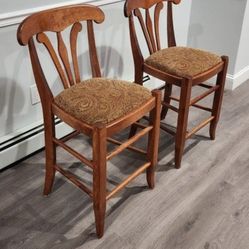 Set Of 2 Wooden Chairs