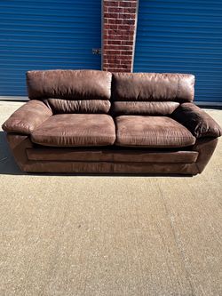 Brown couch