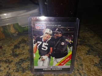 1991 Raiders coach card double error